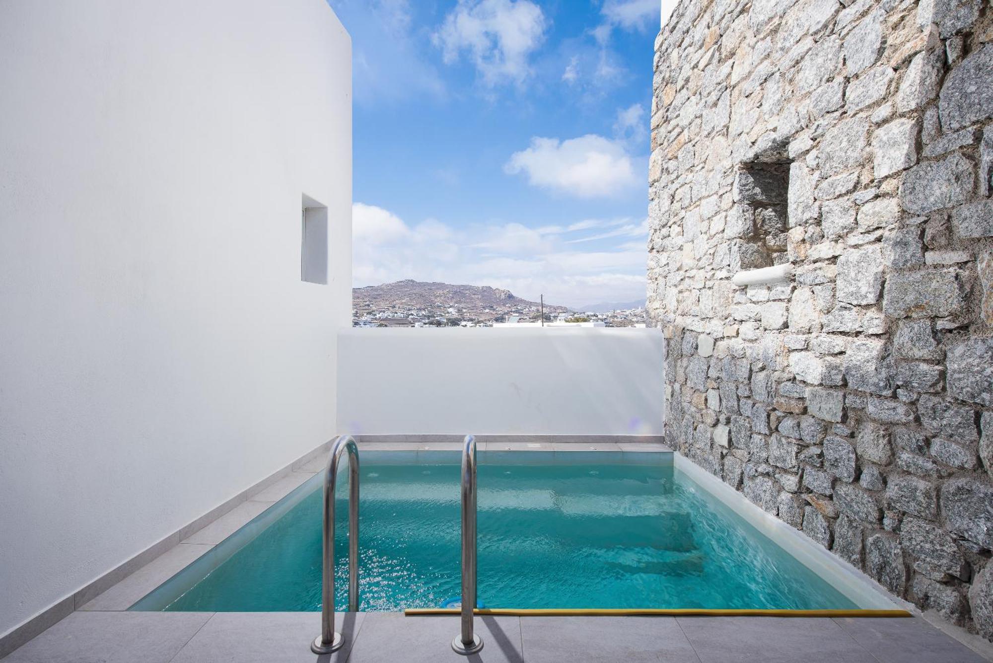 Hosting Moments Private Pool Holiday Home Ano Mera Exterior foto